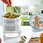 SAKLAMA KABI SÜZGEÇLİ 2 ADET FRESH BOX DERİN YUVARLAK - 2