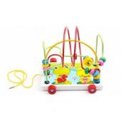 Hamaha Wooden Toys Ahşap Eğitici 5 Li Set Zeka Algı Oyunları Helezon - Puzzle - Saat - Geometrik - 5