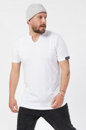 Trair Acik V Yaka Tshirt - 3