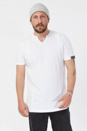 Trair Acik V Yaka Tshirt - 5