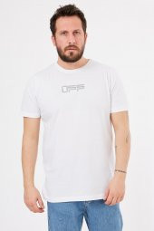 Trair Over Size Off White Ön Arka Baskili - 1