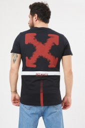 Trair Off White Arka Ön Baskili - 8