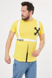 Trair Off White Arka Ön Baskili - 9