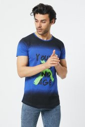 Trair Baskılı Yıkamalı T-Shirt - 5