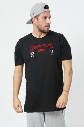 Trair Off Whıte Bısıklet Yaka Nakışlı Baskılı T-Shirt 7238 - 2