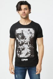 Trair Off White Tasli Baskılı T-Shirt - 4