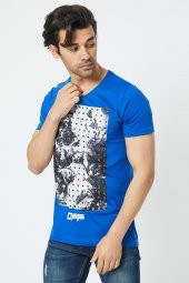 Trair Off White Tasli Baskılı T-Shirt - 9