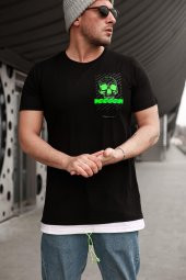 Trair Kuru Kafalı Fosforlu T-Shirt - 1