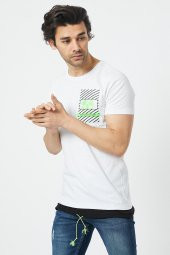Trair Kuru Kafalı Fosforlu T-Shirt - 7