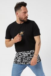 Trair Etekten Baskılı T-Shirt - 4