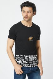 Trair Etekten Baskılı T-Shirt - 7