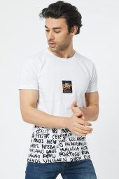 Trair Etekten Baskılı T-Shirt - 9