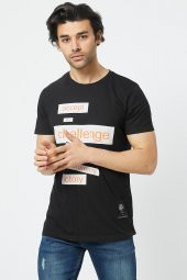 Trair Duz Baskılı T-Shirt - 1