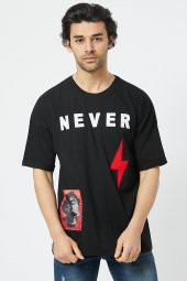 Trair Oversize Never Ve Şimşek Nakışlı - 6