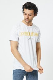 Trair Bısıklet Yaka Spablmxc Baskılı T-Shirt - 5