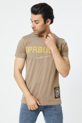 Trair Bısıklet Yaka Spablmxc Baskılı T-Shirt - 12