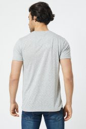 Trair Bısıklet Yaka Delikli Kumas T-Shirt - 11