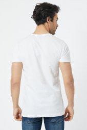 Trair Bısıklet Yaka Blcvk Baskılı - 5