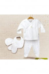 Bi Organik 62142 Baby Elephant 5 Li Zıbın Seti - 1