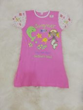 roly poly kız çocuk boydan gecelik penye - 1