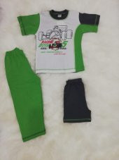roly poly  kısa kol erkek çocuk pijama takımı 3 lü - 1