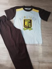 poleren erkek çocuk pijama takımı mevsimlik - 1
