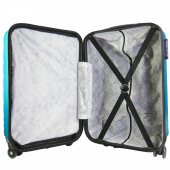 Geniş Kasa PVC 4 Teker Turkuaz 156092 - 5