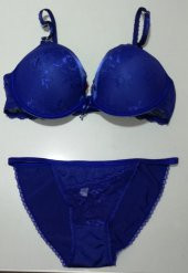 orkide 7550 push up dantelli sütyen takımı - 1