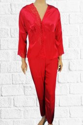 1160 Saten Pijama Takımı PC1160 - 1