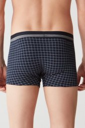 Erkek Lacivert+Baskili+Gri Mlj. 3 Lü Boxer - 7