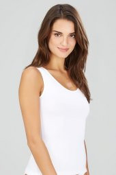 Kadın Ten Basic Singlet Atlet BA0636301TEN - 2