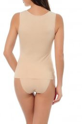Kadın Ten Basic Singlet Atlet BA0636301TEN - 5