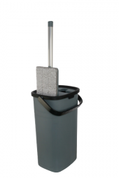 İkra Home Spring Tablet Mop Yeni Nesil Temizlik Kova Paspas Seti +3 Yedek Bez - 2