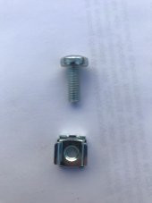 Kabin vidası 100 lu M6 Kafes Somun-Vida - 3