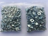 Kabin vidası 50 lu M6 Kafes Somun-Vida - 3