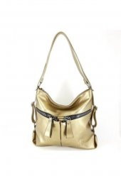 Kadın Altın Sırt Ve Kol Çantası - 2