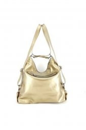 Kadın Altın Sırt Ve Kol Çantası - 3