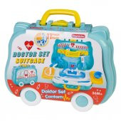Doktor Seti Çantası Mavi 16 Parça - 1