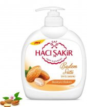 Hacı Şakir Zeytinyağlı + Badem Sütlü Sıvı El Sabunu 6 x 500 Ml - 2