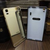 Lenovo A7000 Kılıf Zore Aynalı Bumper - 2