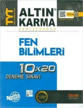 TYT Fen Bilimleri 10x20 Deneme Sınavı Altın Karma Yayınları - 1
