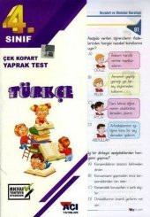 4.Sınıf Türkçe Çek Kopart Yaprak Test Açı Yayınları - 1