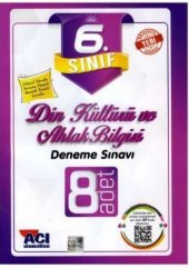 6.Sınıf Din Kültürü ve Ahlak Bilgisi 8 li Deneme Sınavı Açı Yayınları - 1