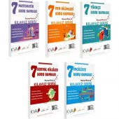 Koray Varol Yayınları 7. Sınıf Kılavuz Serisi İngilizce Soru Bankası Seti (5 Kitap) - 1