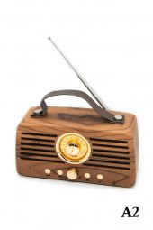 Nostaljik Radyo Mega1965 Bluetoothlu USB Girişli FM Radyo - 2