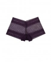 Cottonous/Cottondance Kadın Renkli Dantelli İz Yapmaz Transparan Şort 5li Mix Paket - 3