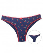 Cottonous/Cottondance Kadın Bikini Dantelli Desenli Külot 3’lü 3KT012 - 2