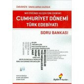 Aydın Yayınları AYT Cumhuriyet Dönemi Türk Edebiyatı Soru Bankası - 1