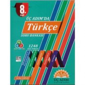 Üç Adım Yayınları 8. Sınıf Üç Adımda Türkçe Soru Bankası - 1