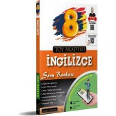 Toy Akademi Yayınları 8. Sınıf İngilizce Soru Bankası - 1